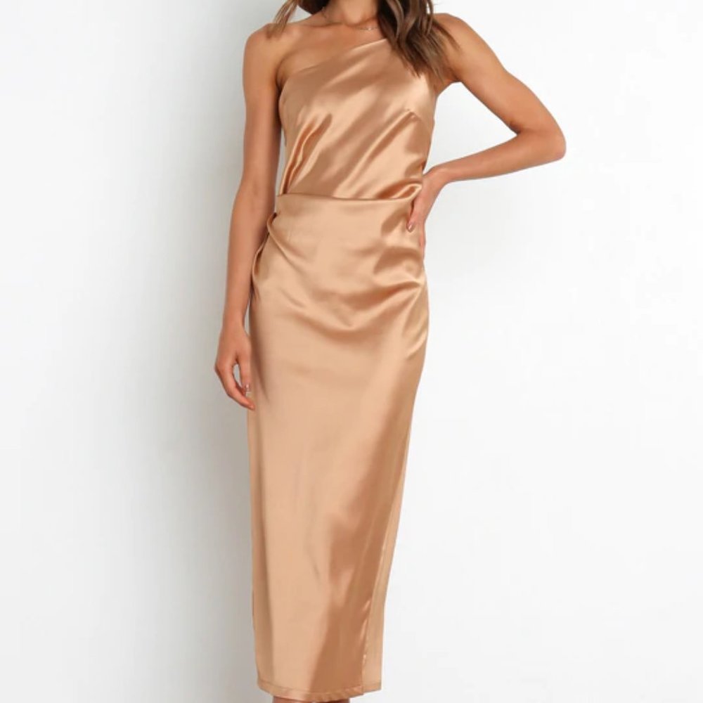 NEW PETAL & PUP LUELLA DRESS - GOLD